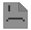 an image of a sad piece of paper folded slightly at its top right corner.  its meant to indicate that the link in question does not work at the moment